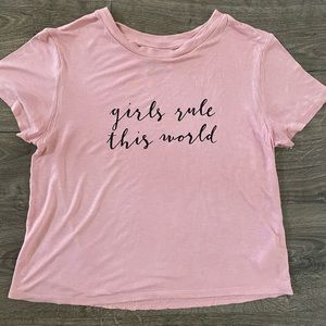 “Girls Rule This World” T-shirt!!